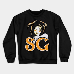 Suicide Girl - Comic Vine Crewneck Sweatshirt